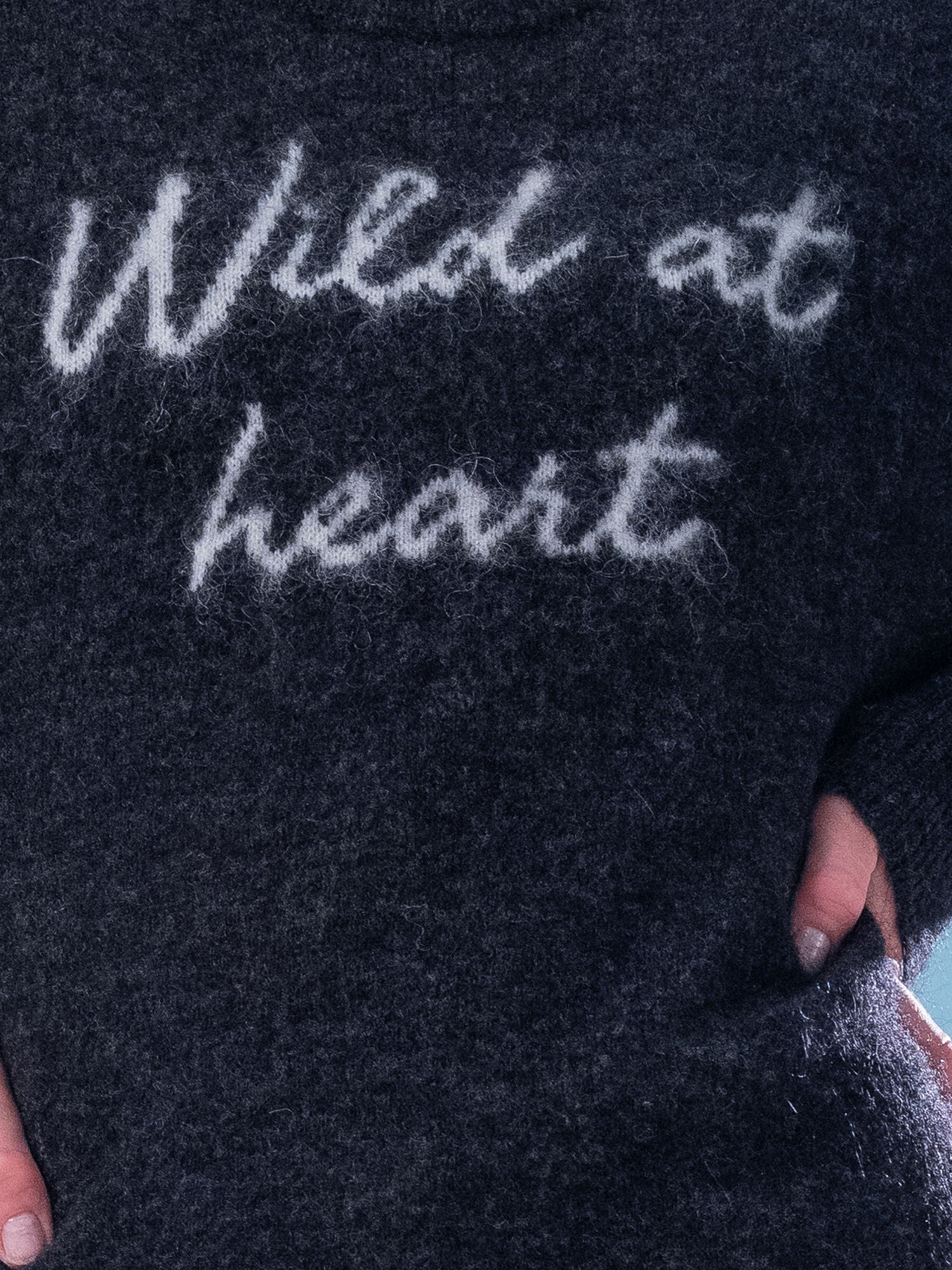 PS of Sweden Quote Mohair Mix Sweater