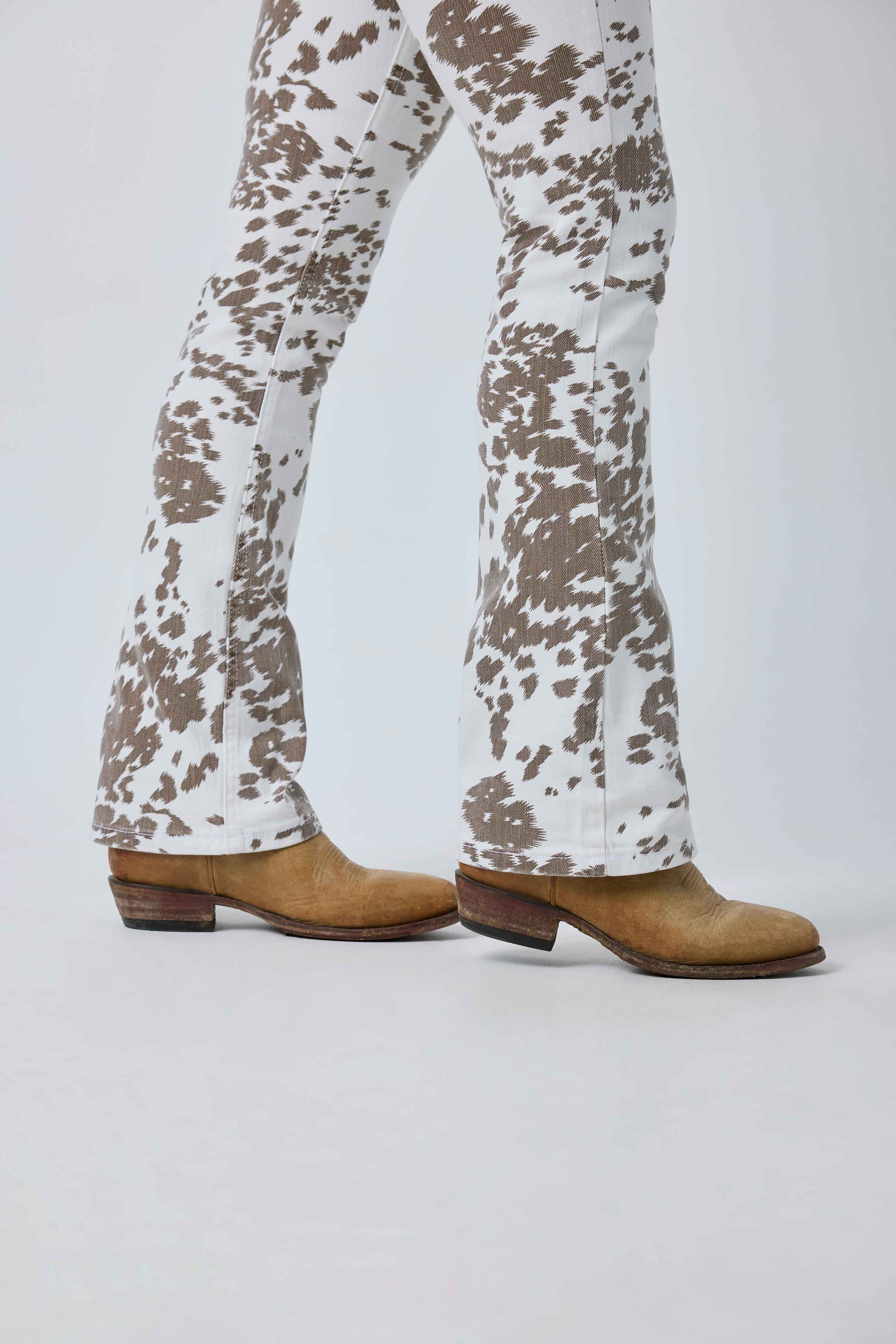 Ringers Western Penny Wild Hide Womens High-rise Bootleg Jean