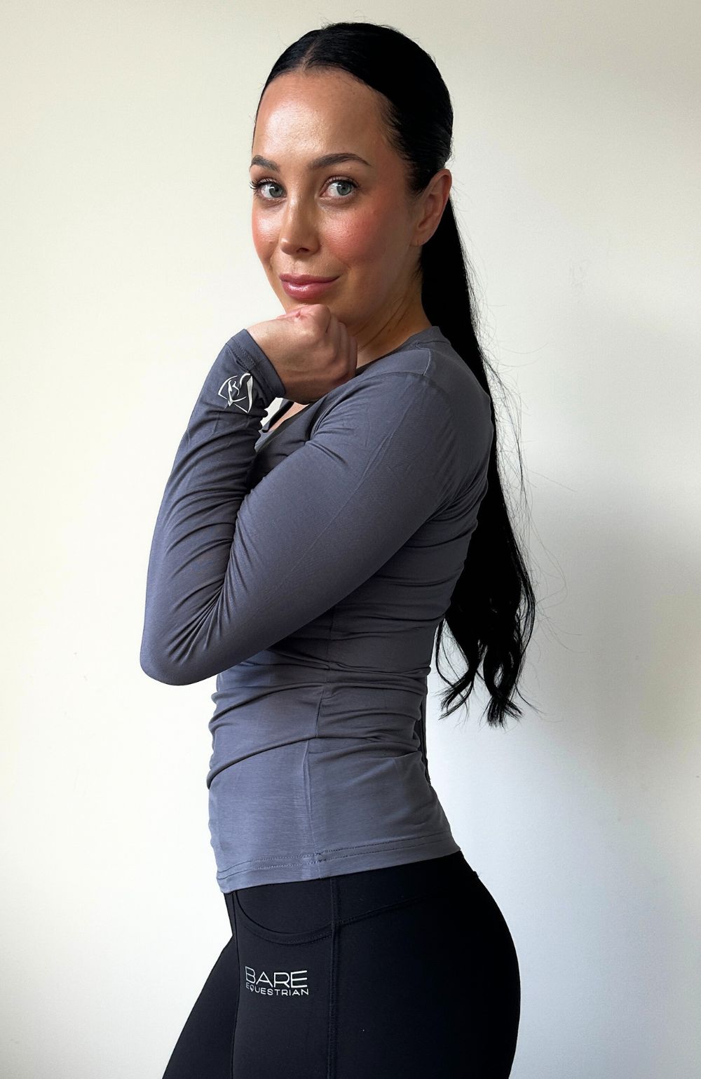 BARE Equestrian Active Long Sleeve Tee