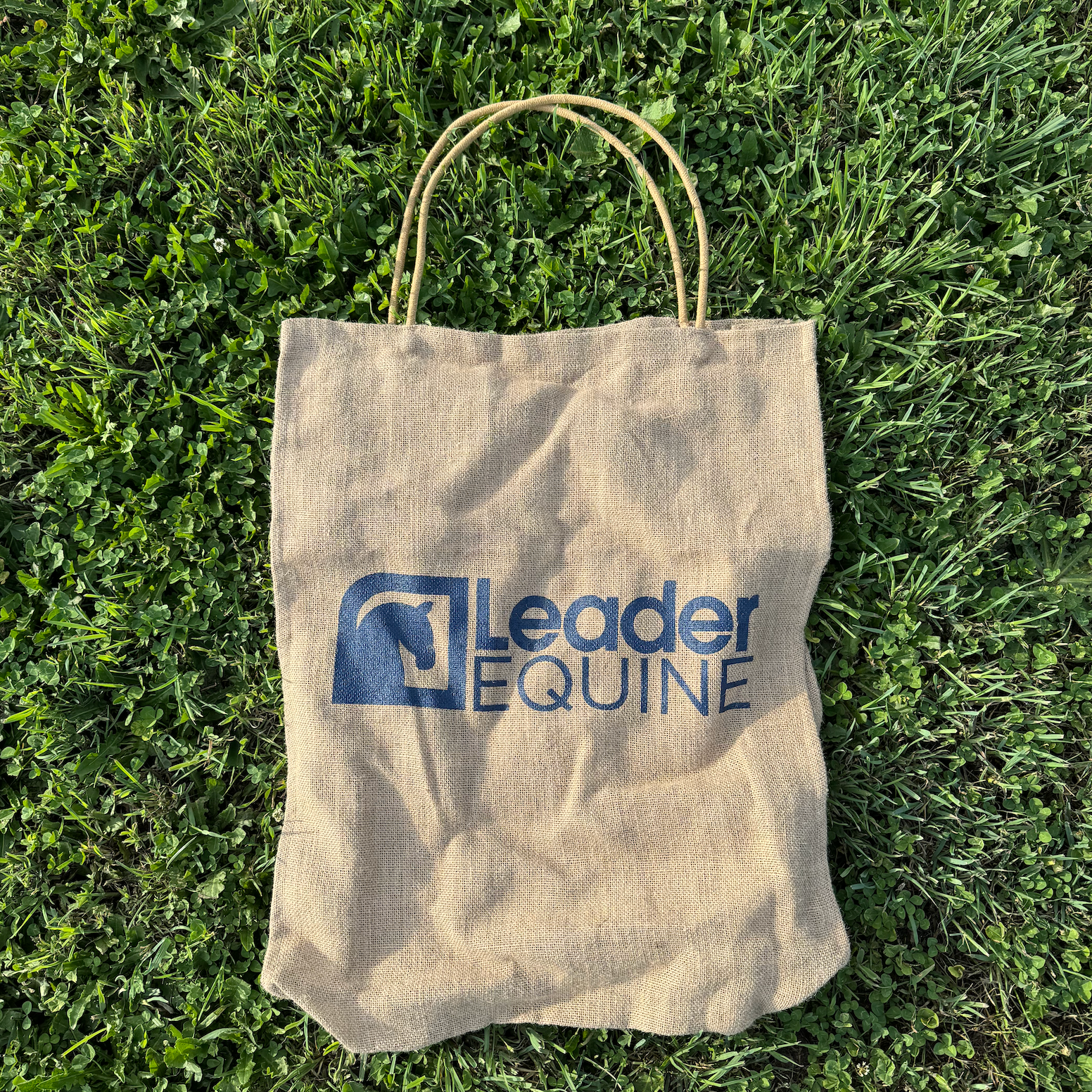 Leader Equine Hemp Tote Shopper