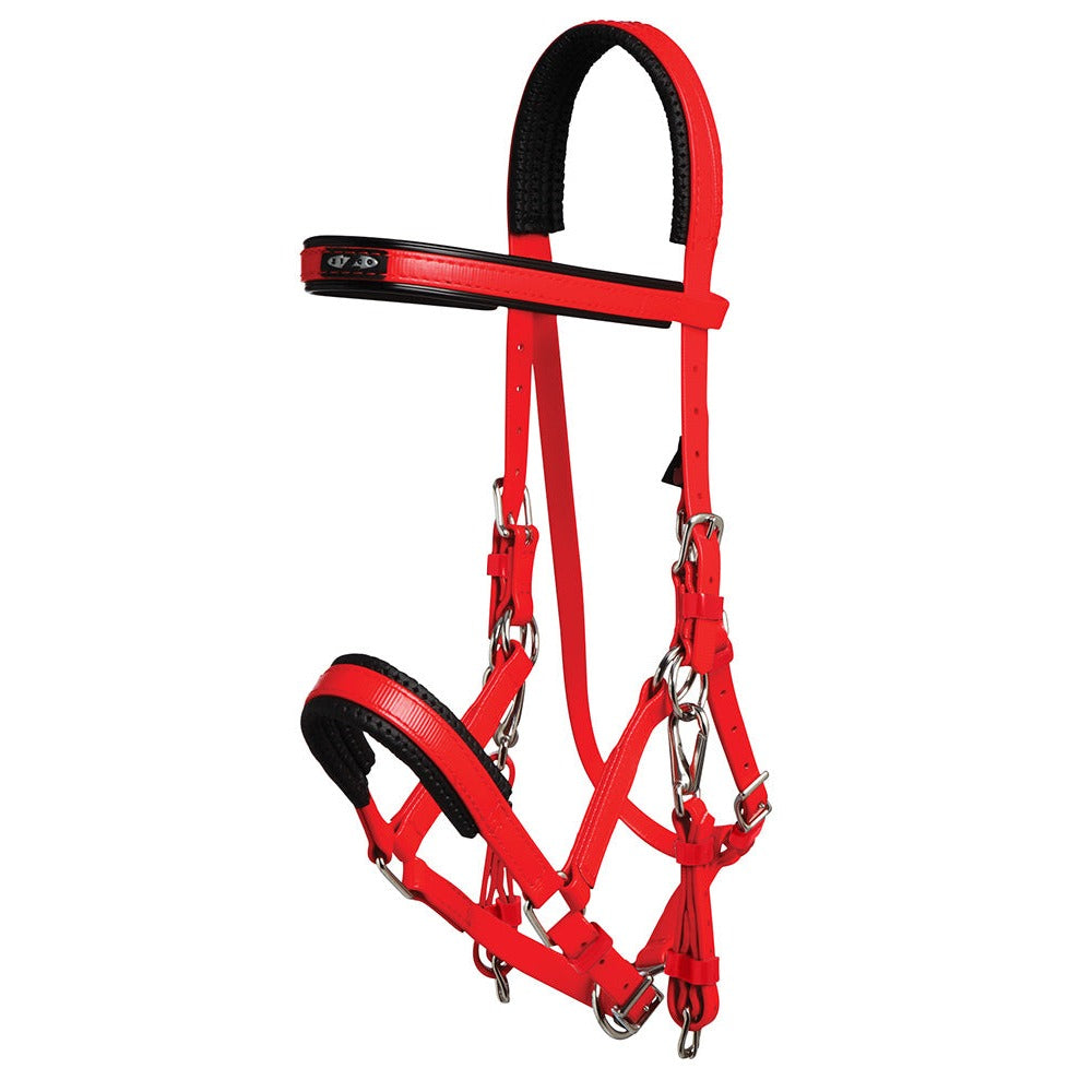 Zilco Marathon Bridle Red