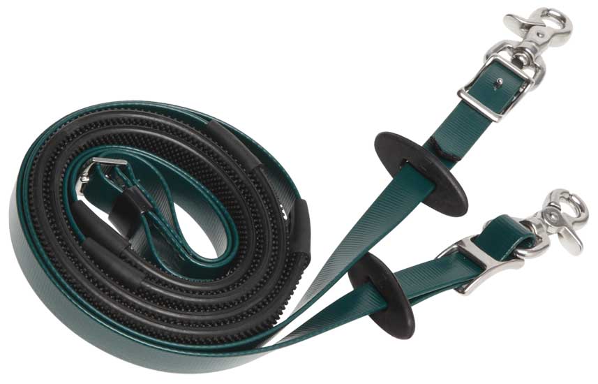 Zilco Deluxe Endurance Reins Dark Green