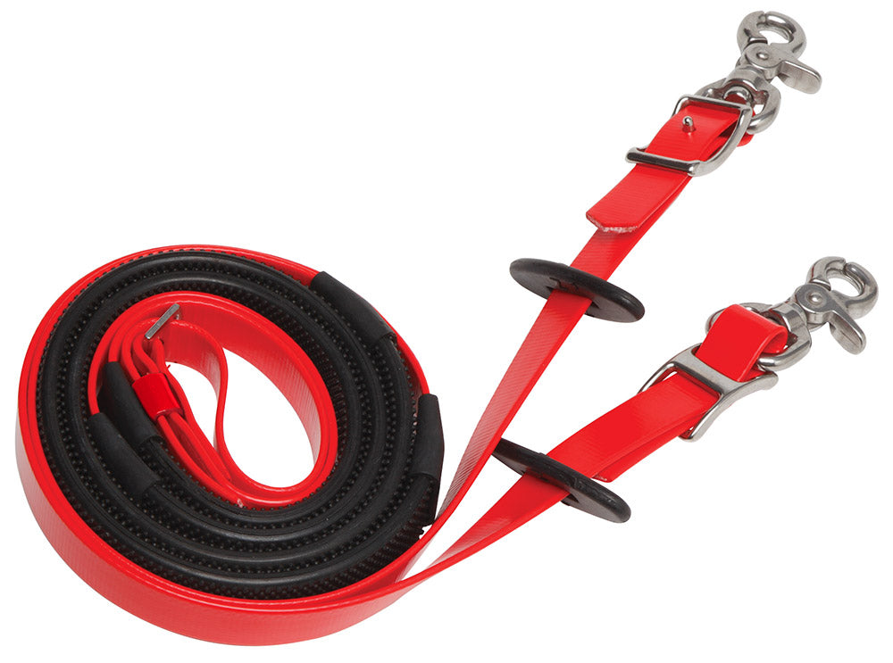 Zilco Deluxe Endurance Reins Red
