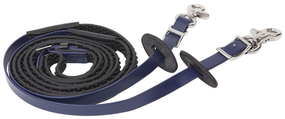Zilco R-Grip Endurance Reins Dark Blue