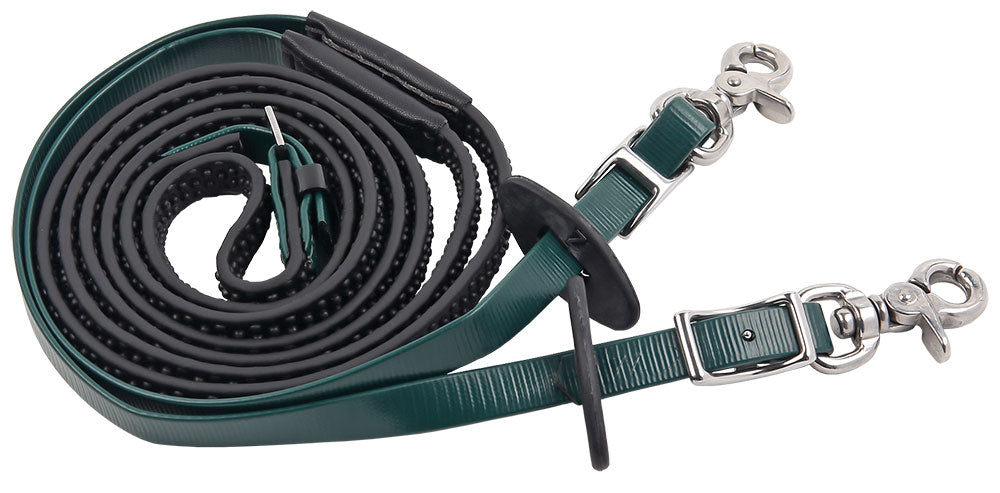 Zilco R-Grip Endurance Reins Dark Green