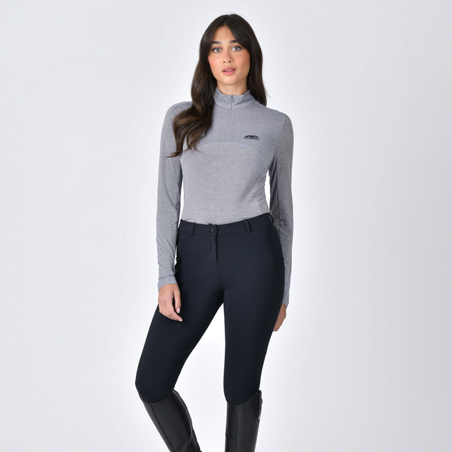 Navy/Mauve Wine Marle - front