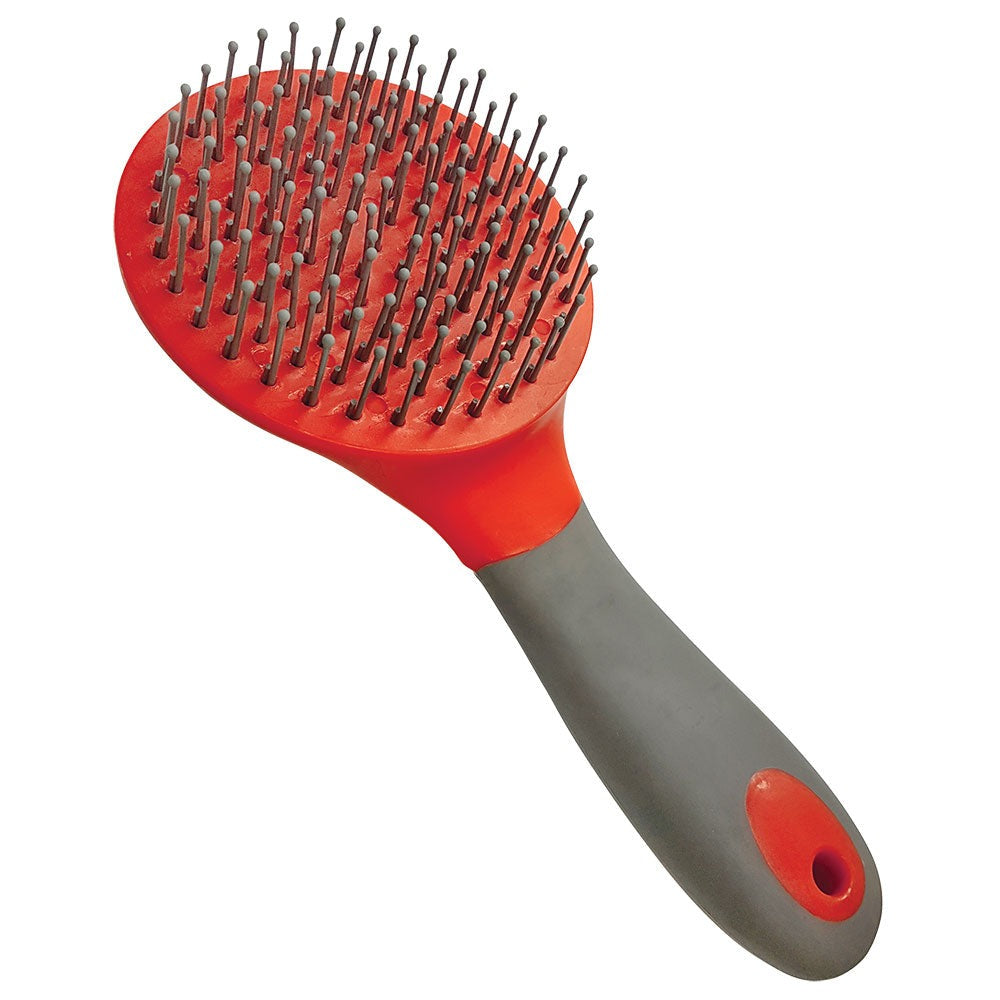 Zilco Mane & Tail Brush Red/Grey