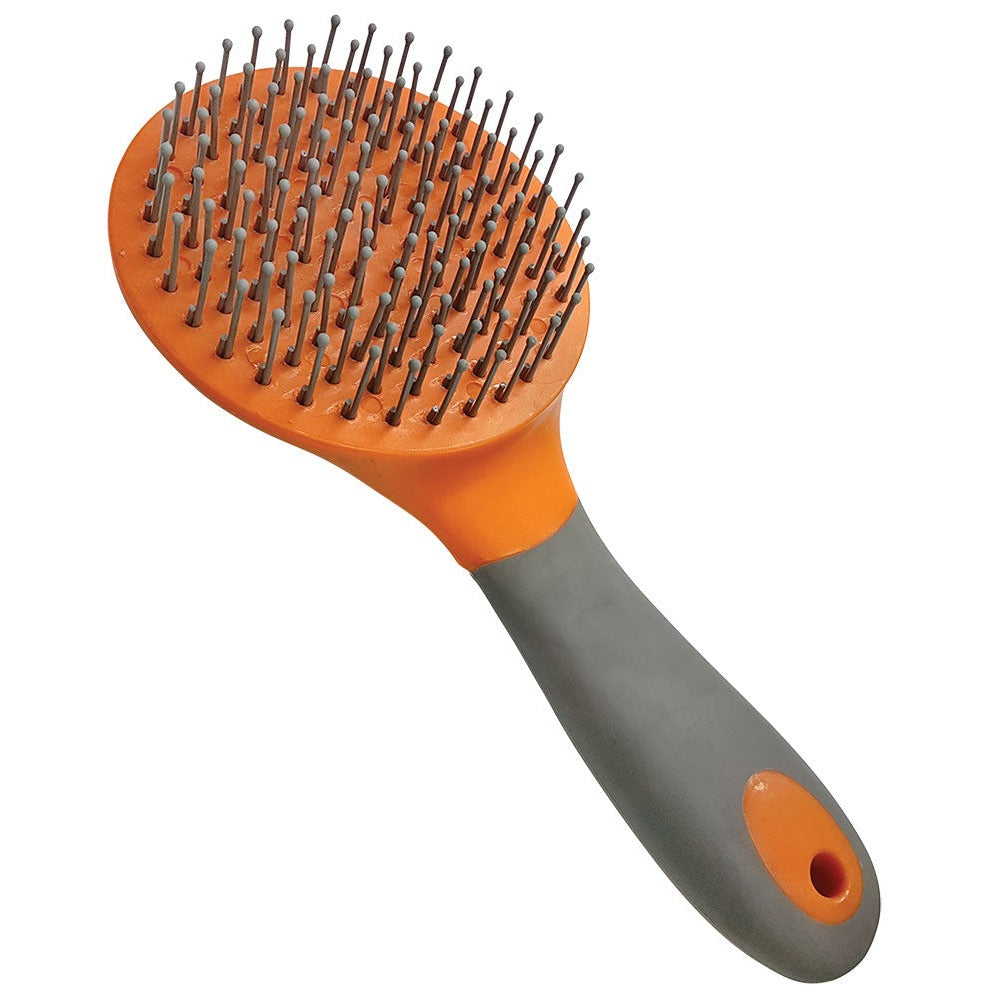 Zilco Mane & Tail Brush Orange/Grey