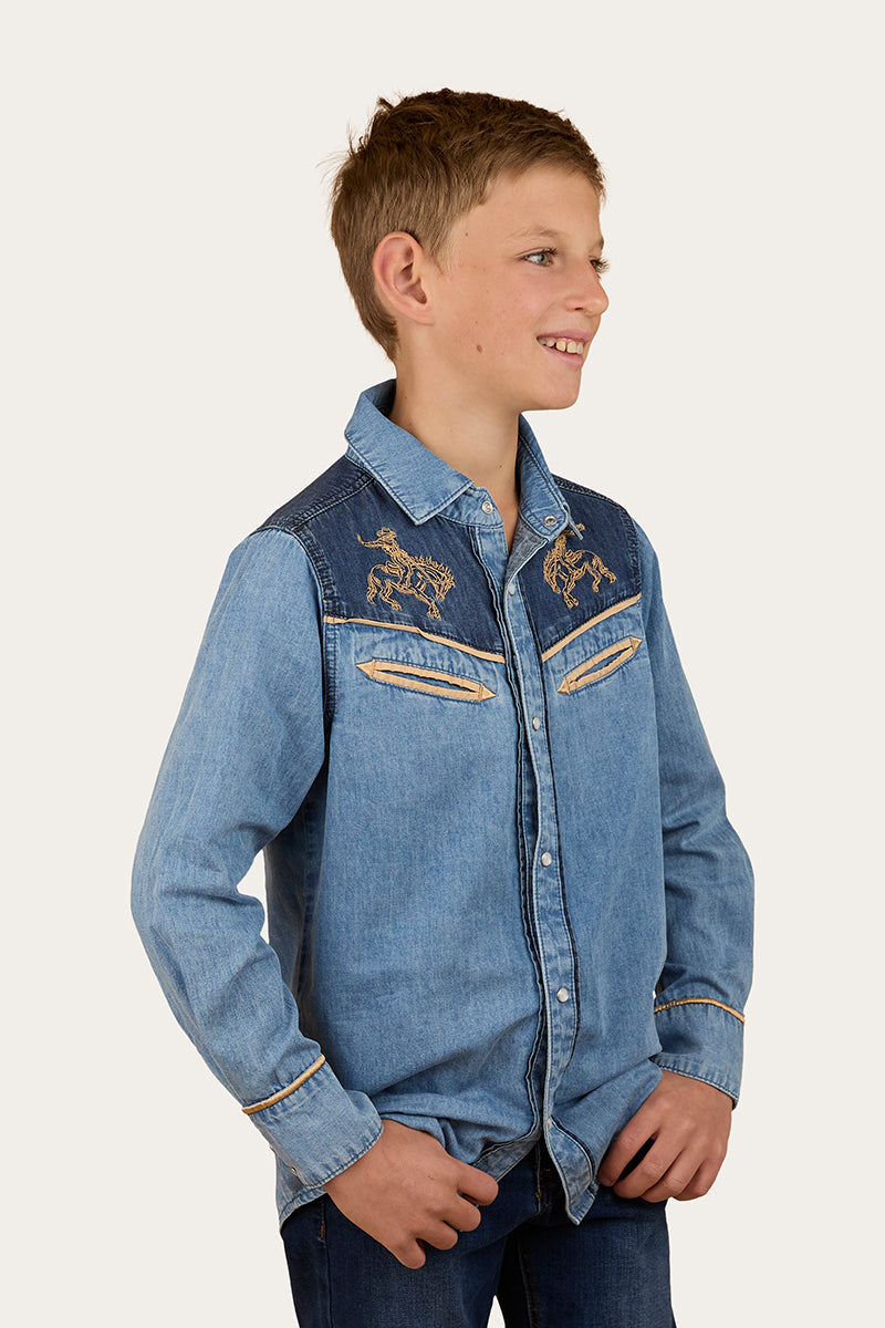 Ringers Western Jaxon Kids Western Shirt