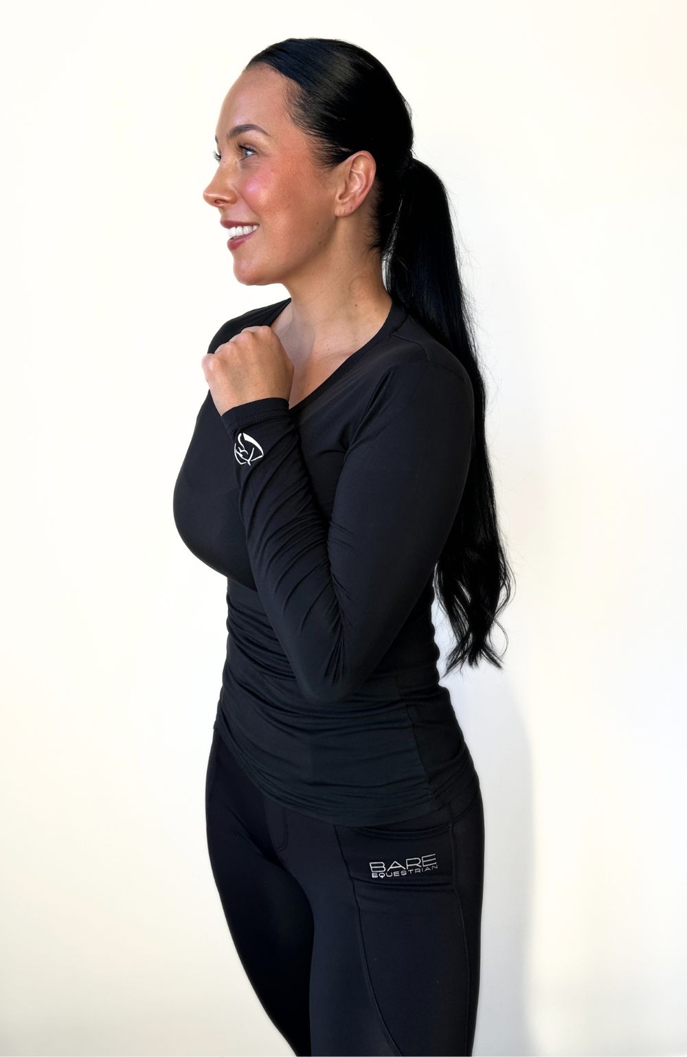 BARE Equestrian Active Long Sleeve Tee