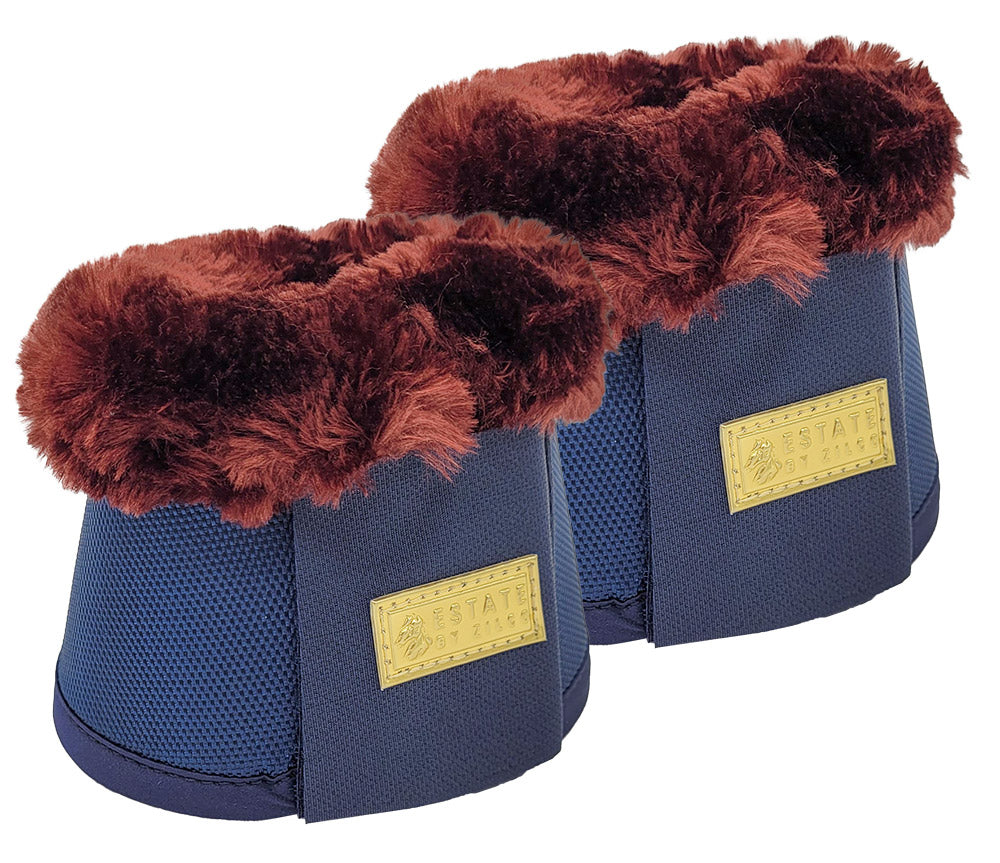Estate Fleece Overreach Boot Navy Burgundy