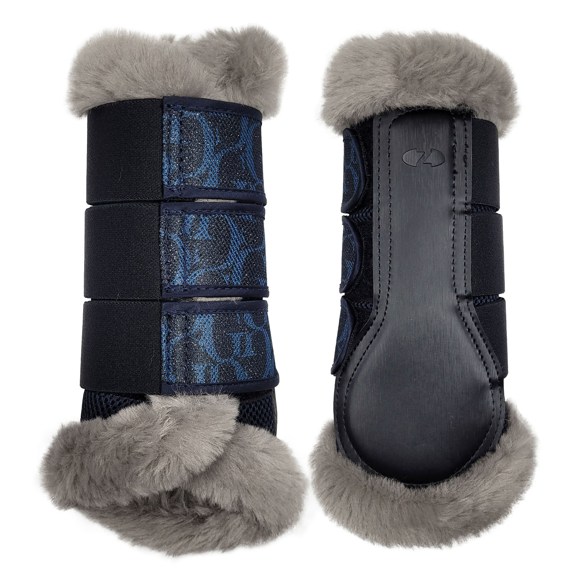 Zilco Glamour Dressage Boots Dark Navy