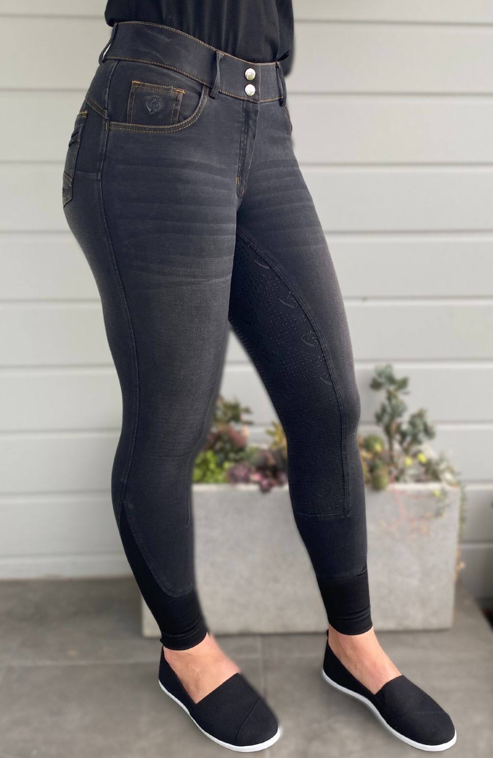 BARE Equestrian Heritage Denim Breeches