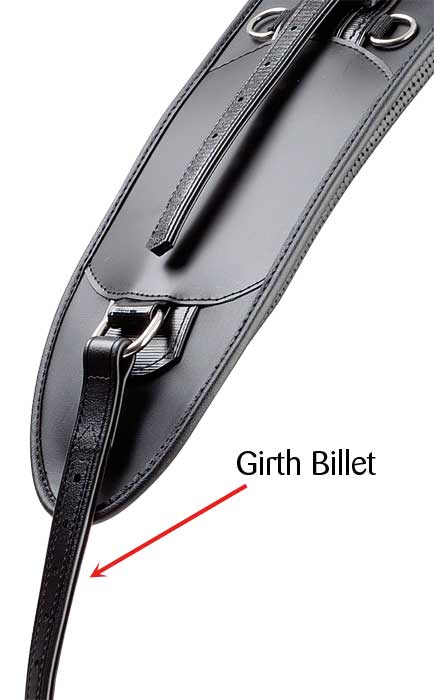 Zilco Billet Strap for Saddle To Suit Shaft Loop Saddle