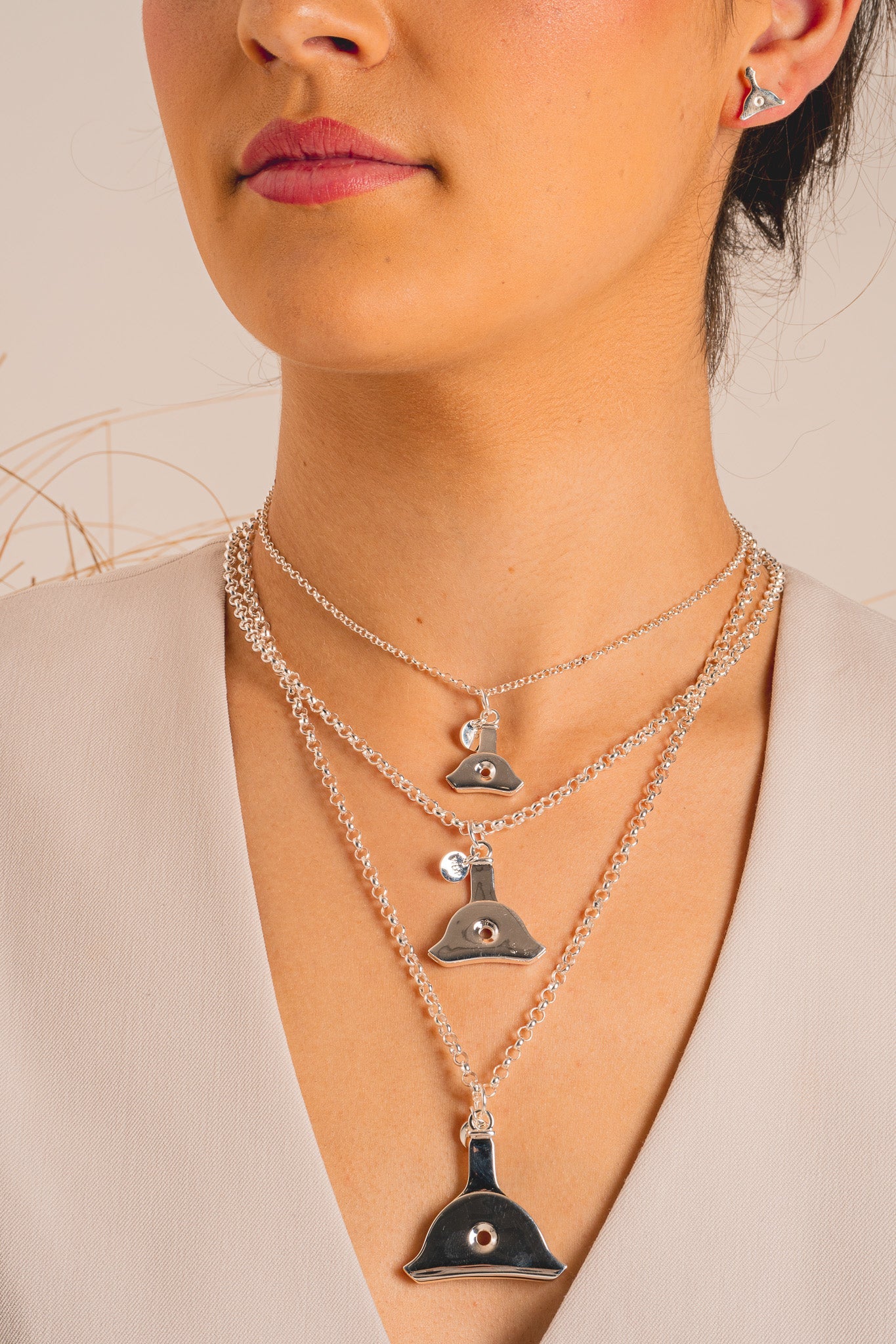 Whistle & Pop Rolo Chain Necklace