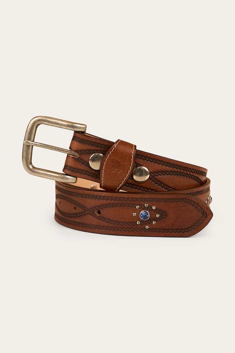 Ringers Western Crossover Belt