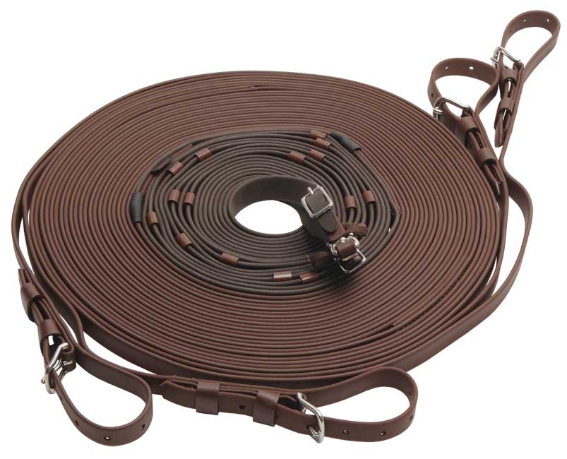 Zilco Z-Grip 6-In-Hand Leader Reins Full Size - 1229cm