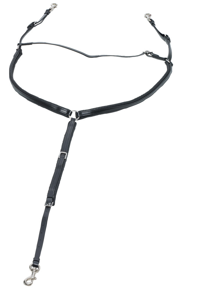 Zilco Buxton Breastplate Black/Black Full Size