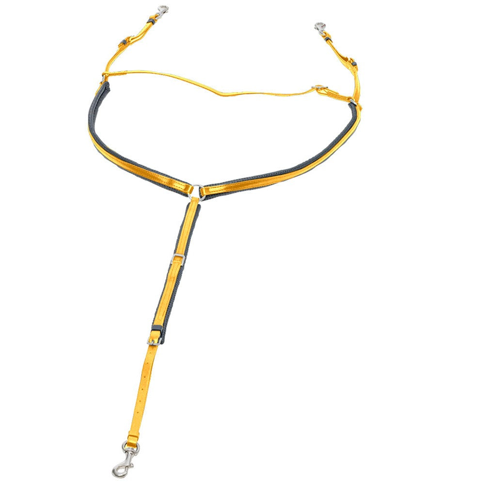 Zilco Buxton Breastplate Black/Yellow Full Size