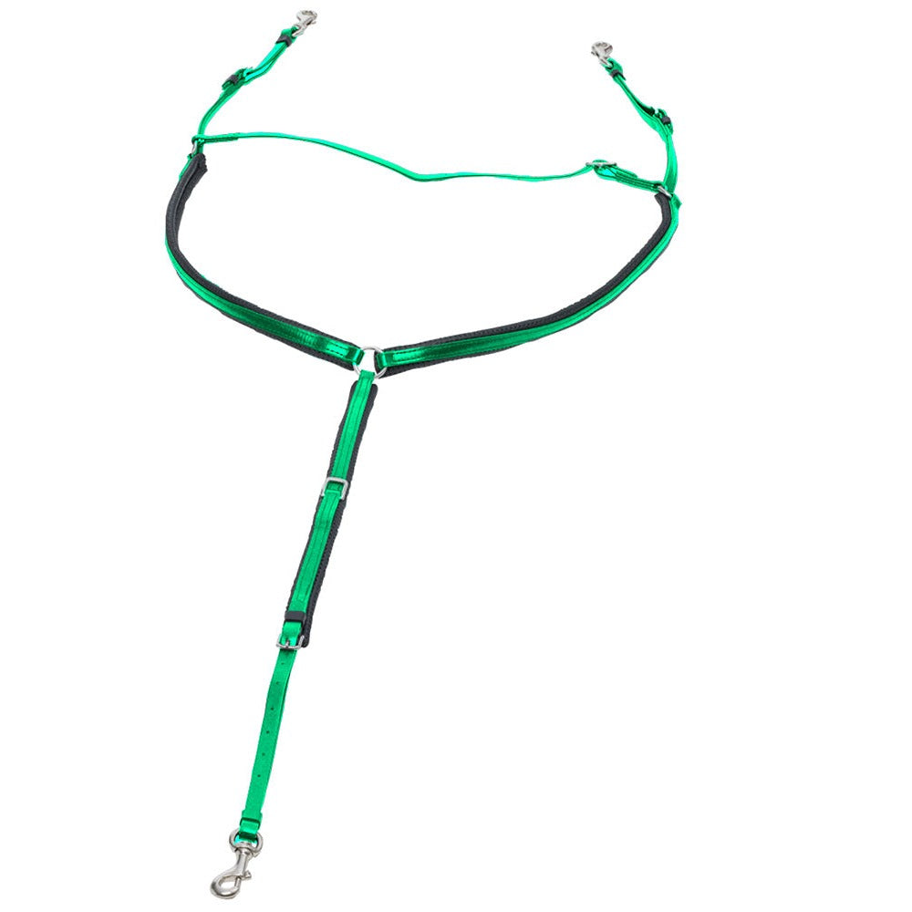 Zilco Buxton Breastplate Black/Green Full Size