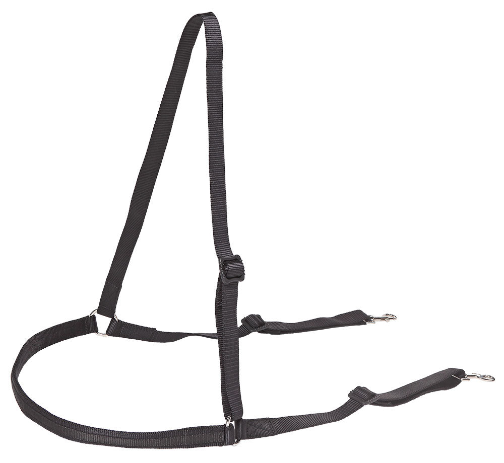 Zilco Webbing French Breastplate Black/Black