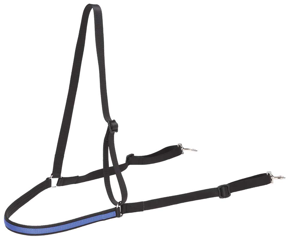 Zilco Webbing French Breastplate Black/Blue