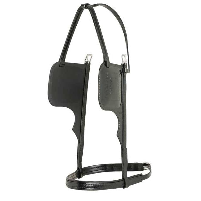 Zilco Square Eye Blind & Noseband Black