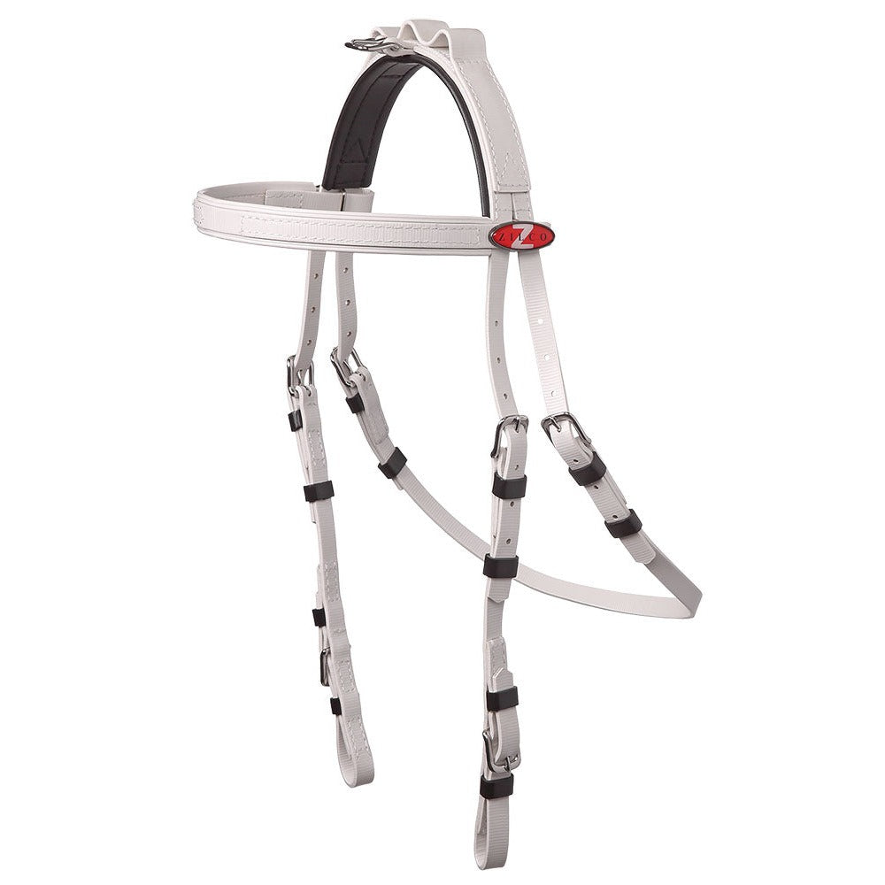 Zilco Open Harness Bridle White Full Size