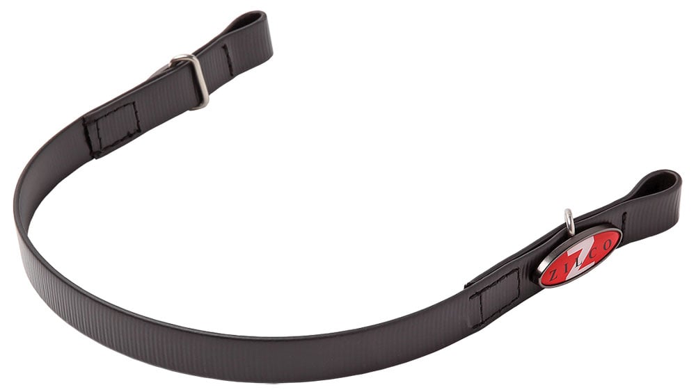 Zilco Plain Browband (Extended Head) Black