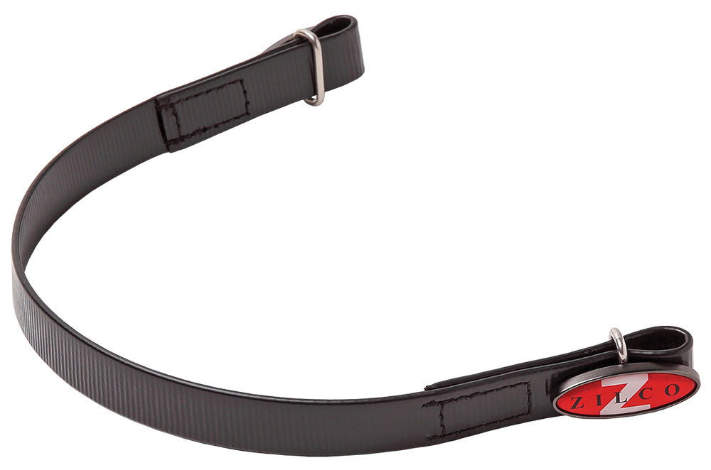 Zilco Plain Browband (Open Bridle) Black
