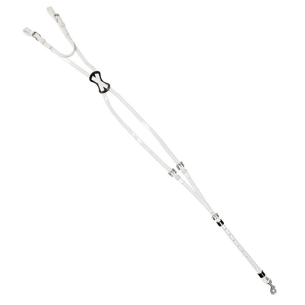 Zilco Adjustable Front Headcheck White