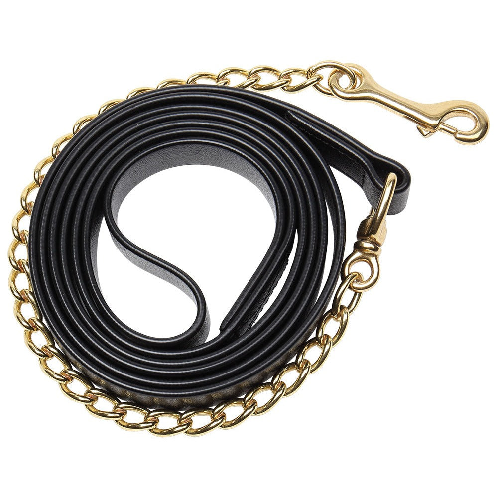 Zilco PN Lead with Solid Brass Chain Black