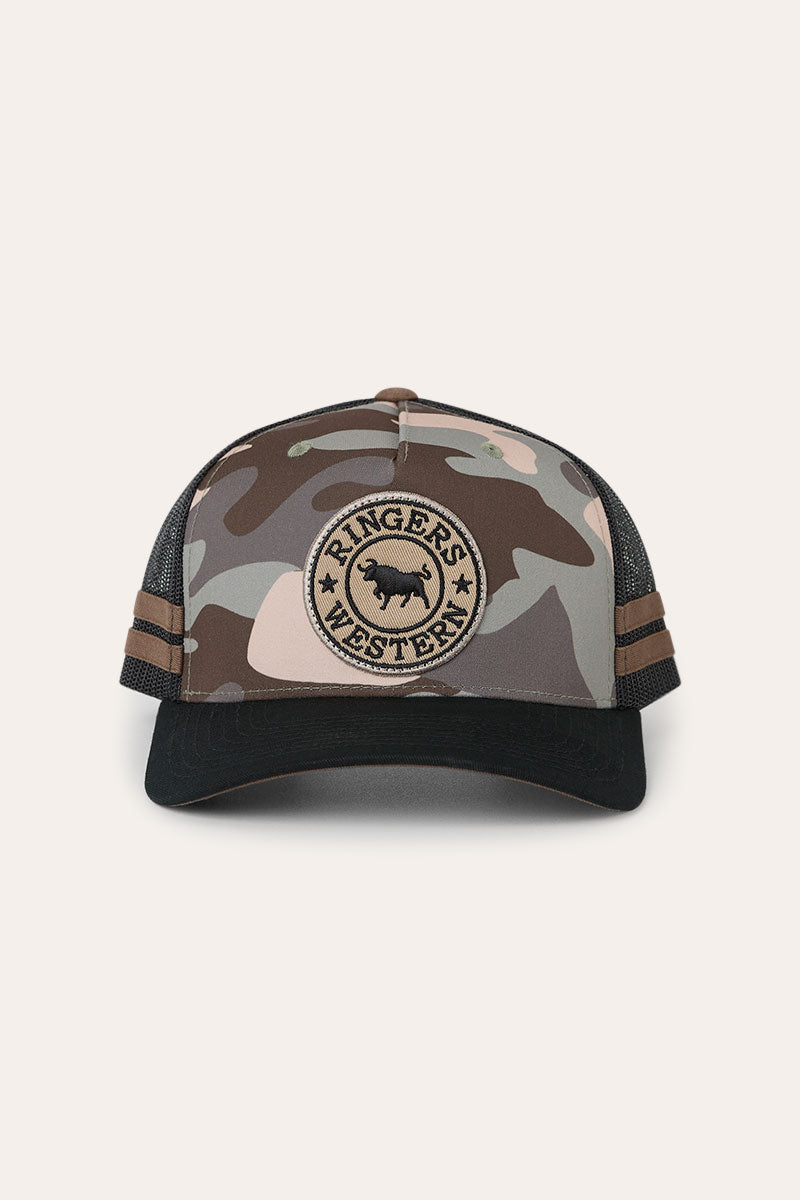 Ringers Western Hard Find Camo McCoy Trucker Cap