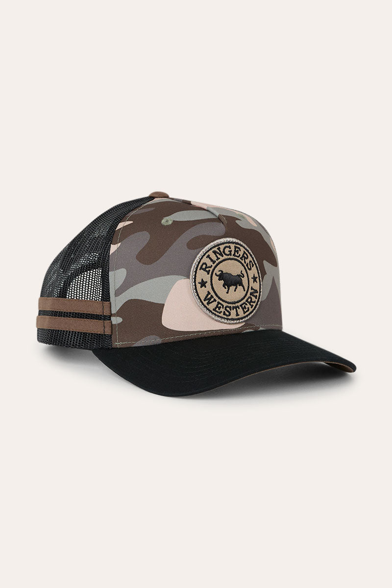 Ringers Western Hard Find Camo McCoy Trucker Cap