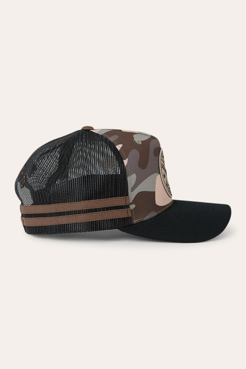 Ringers Western Hard Find Camo McCoy Trucker Cap