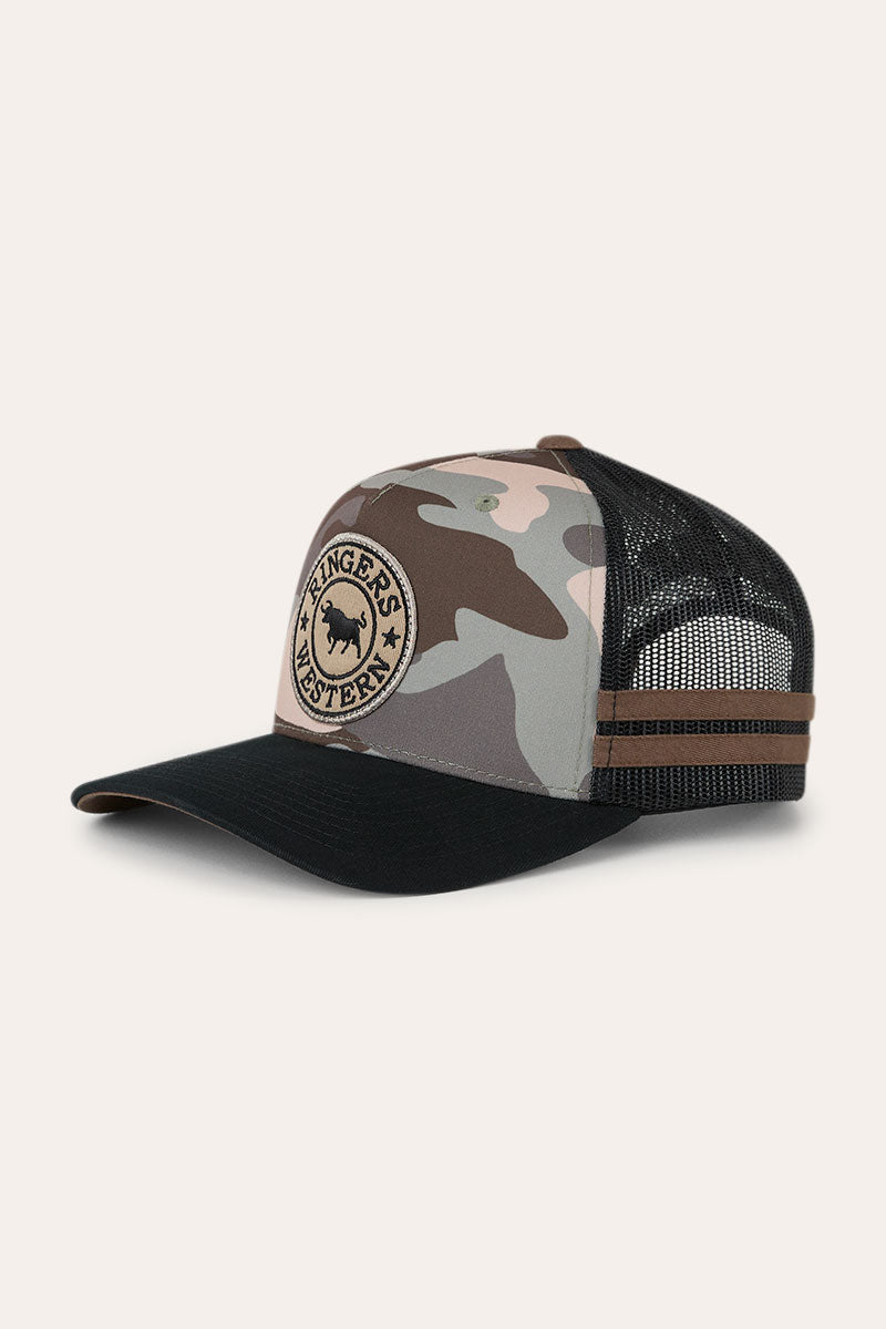Ringers Western Hard Find Camo McCoy Trucker Cap - Camo