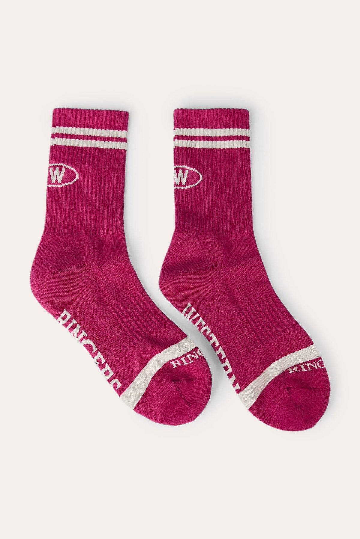 Ringers Western Wild At Heart Sport Sock - Plum