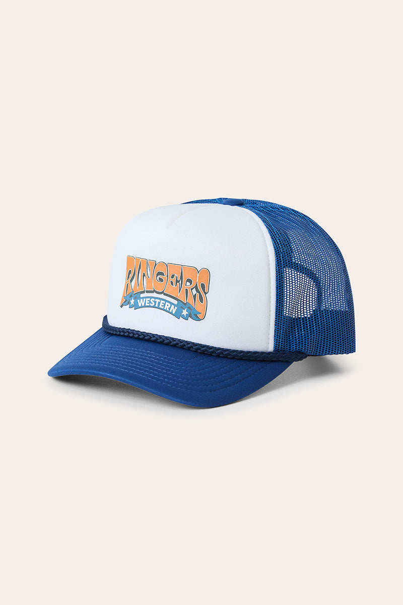 Ringers Western Dust N Ropes Foam Trucker Cap