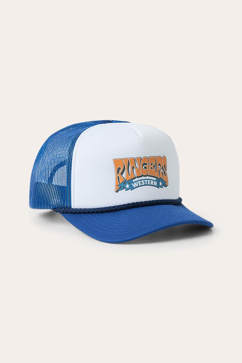 Ringers Western Dust N Ropes Foam Trucker Cap
