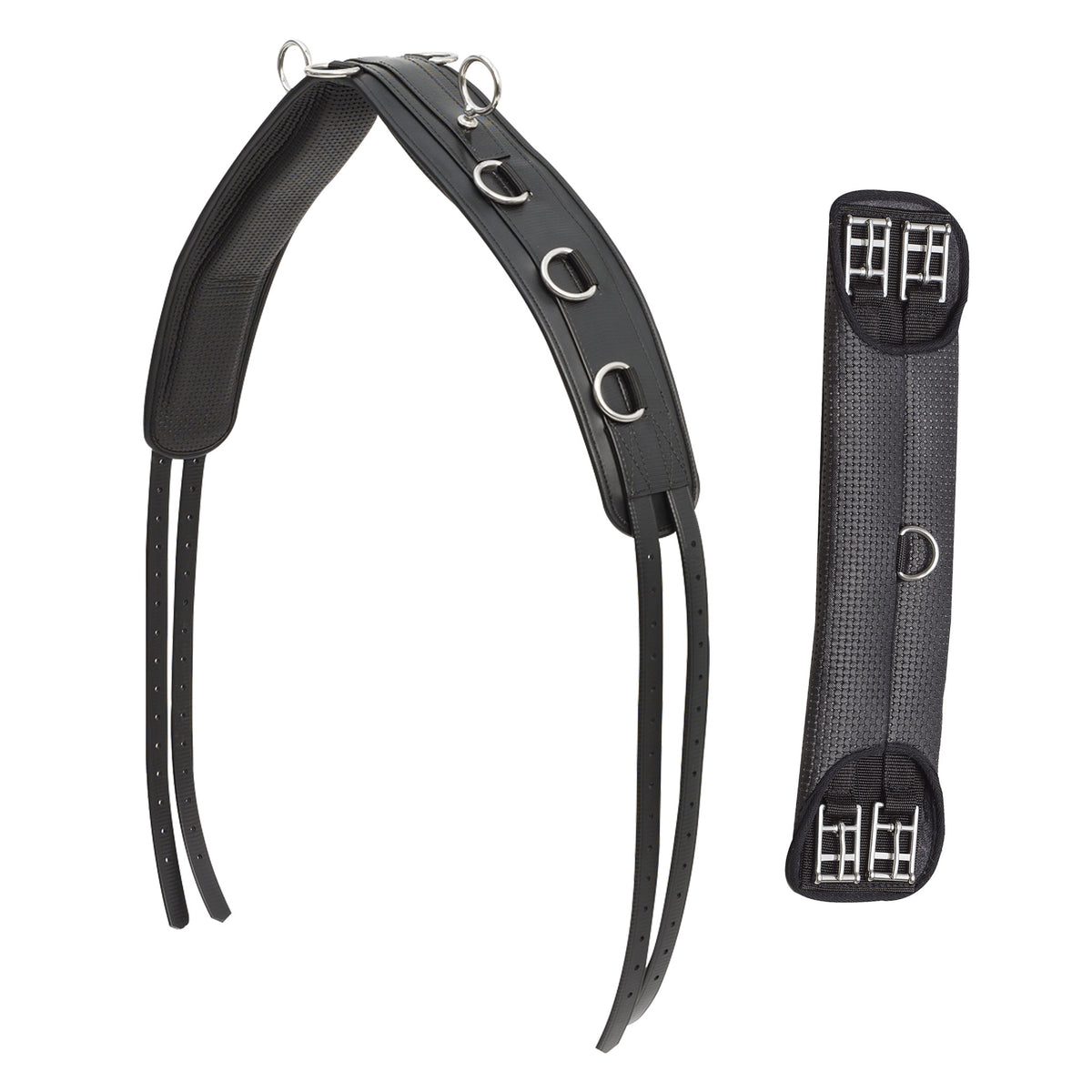 Zilco Training Roller with Girth Black