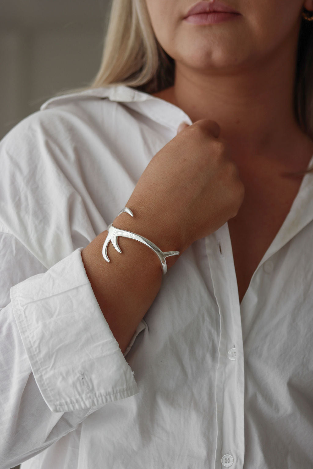 Whistle & Pop Antler Cuff Bangle