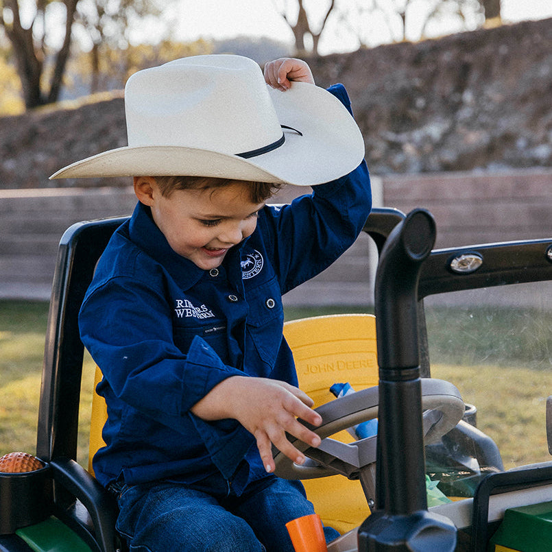 Ringers Western West Kids Paper Straw Hat
