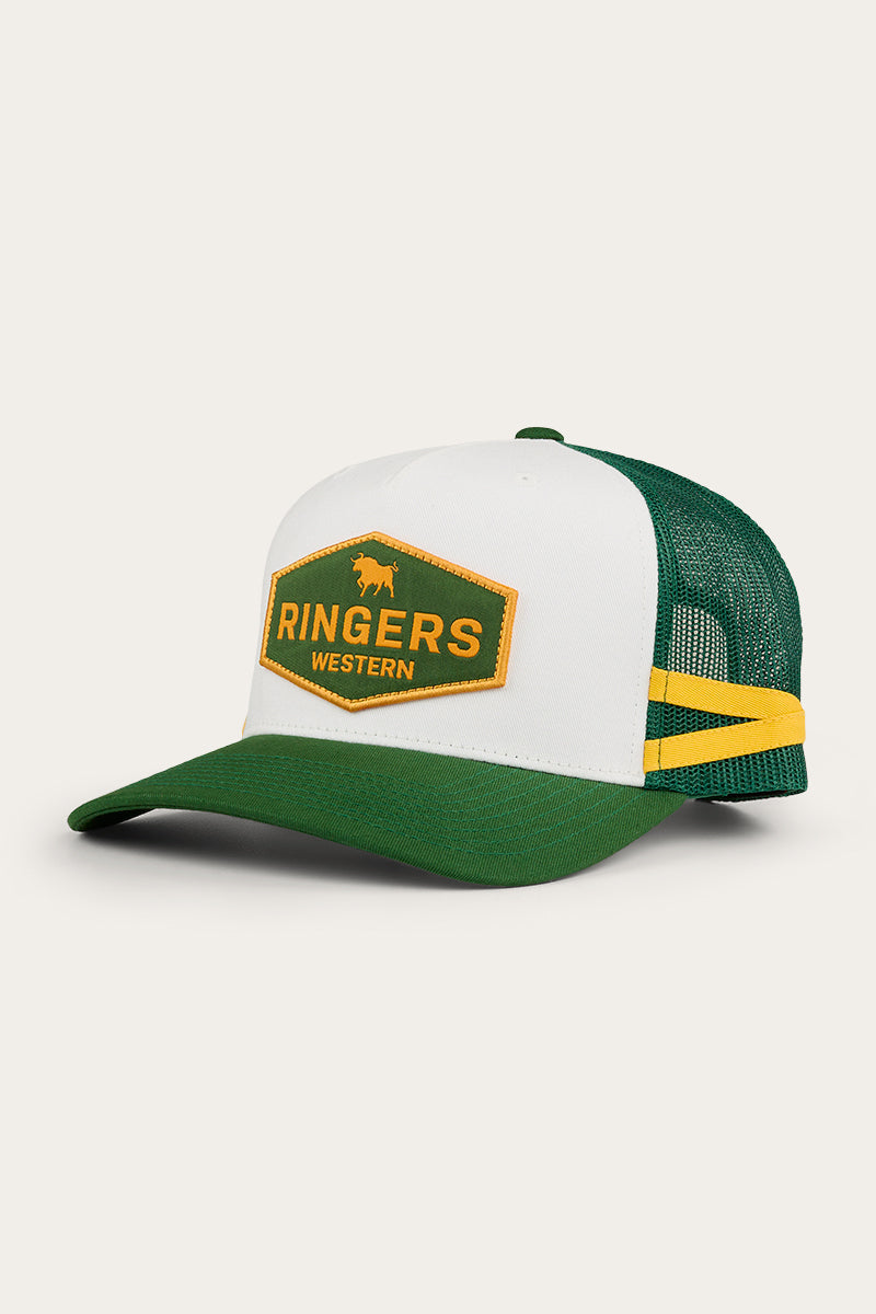 Ringers Western Cunningham Kids Trucker Cap - Lake Green