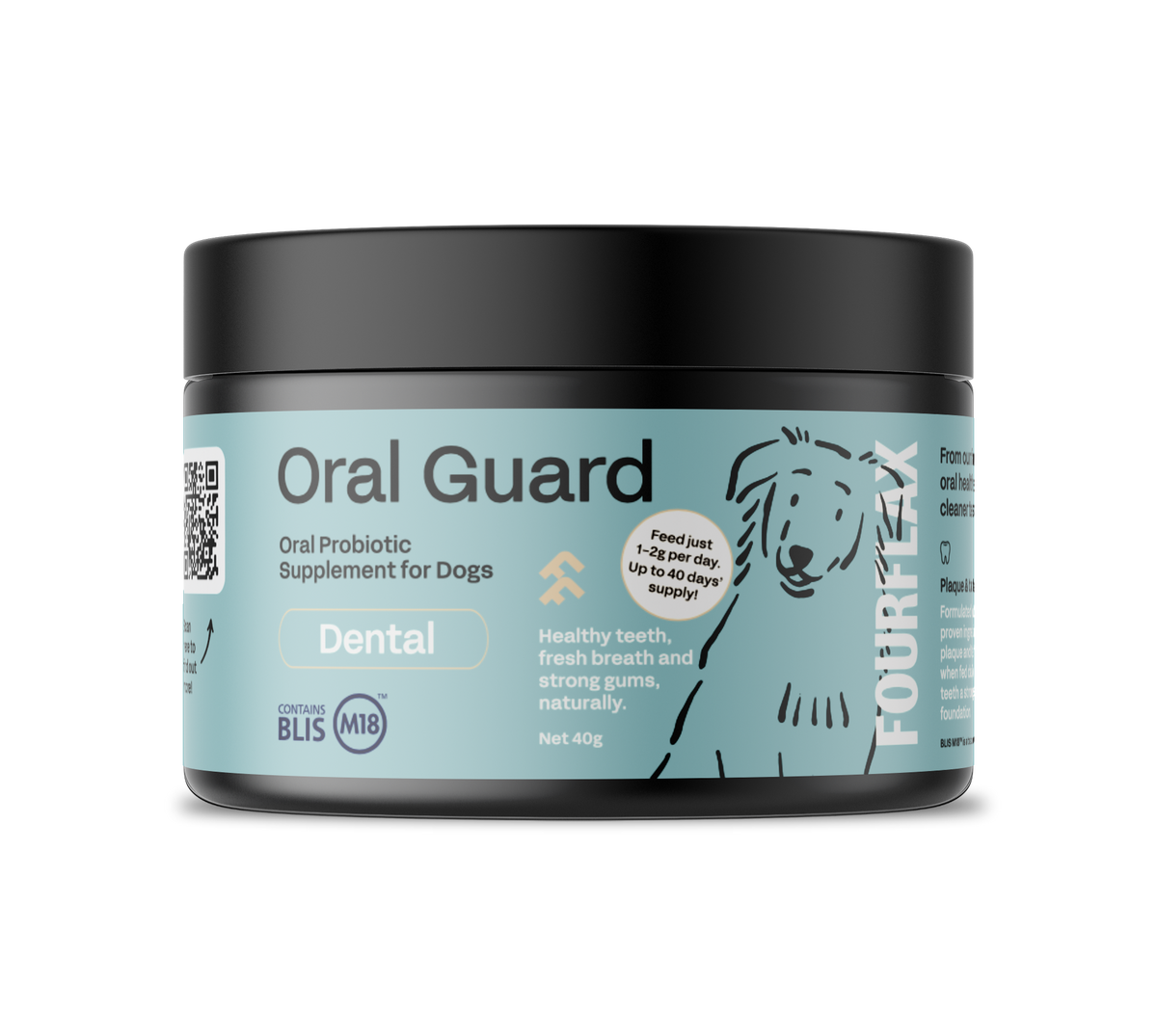 Fourflax Canine Oral Guard 40g