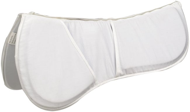 Zilco Deluxe Gel-Lite Saddle Pad White