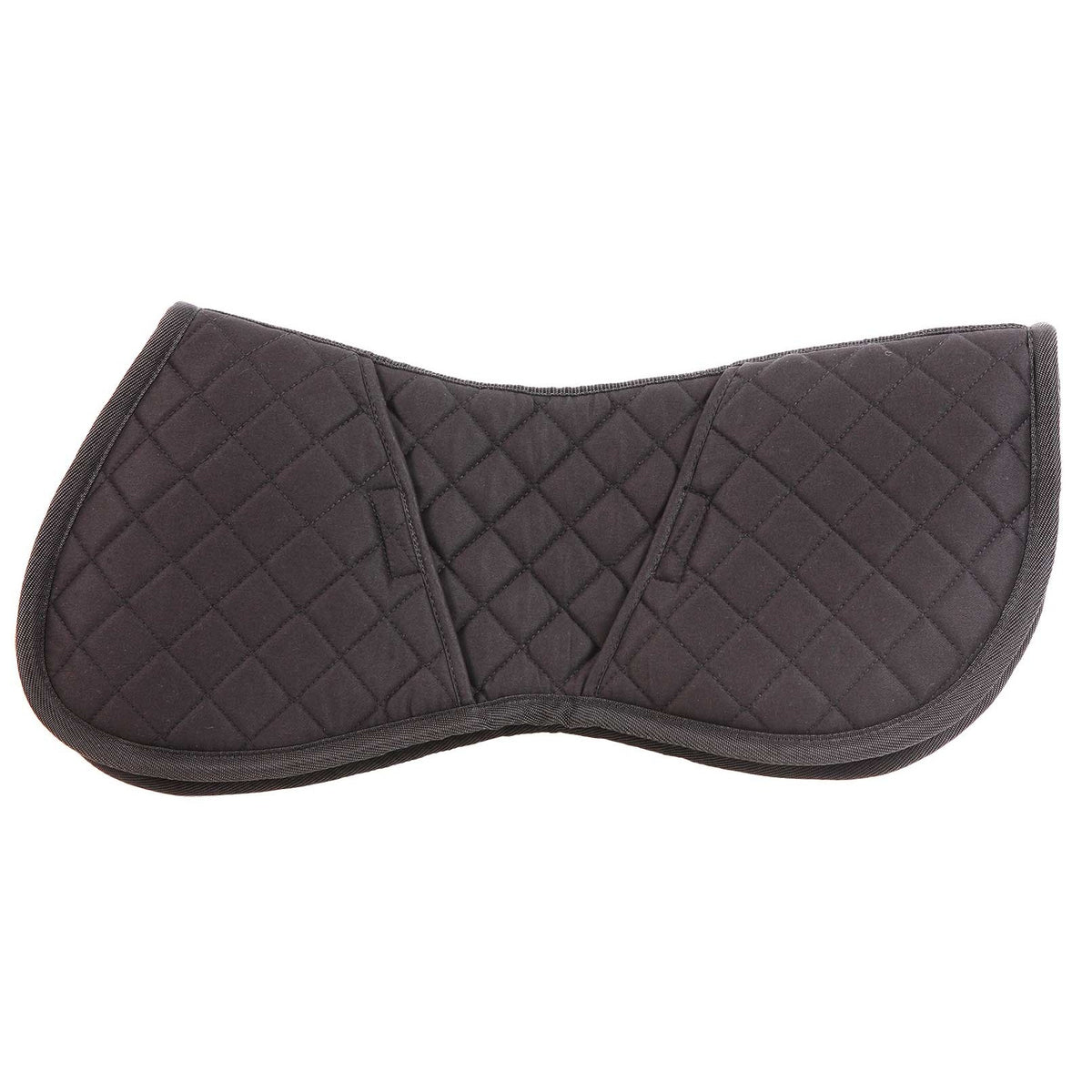 Zilco Quilted Half Pad with Inserts Black