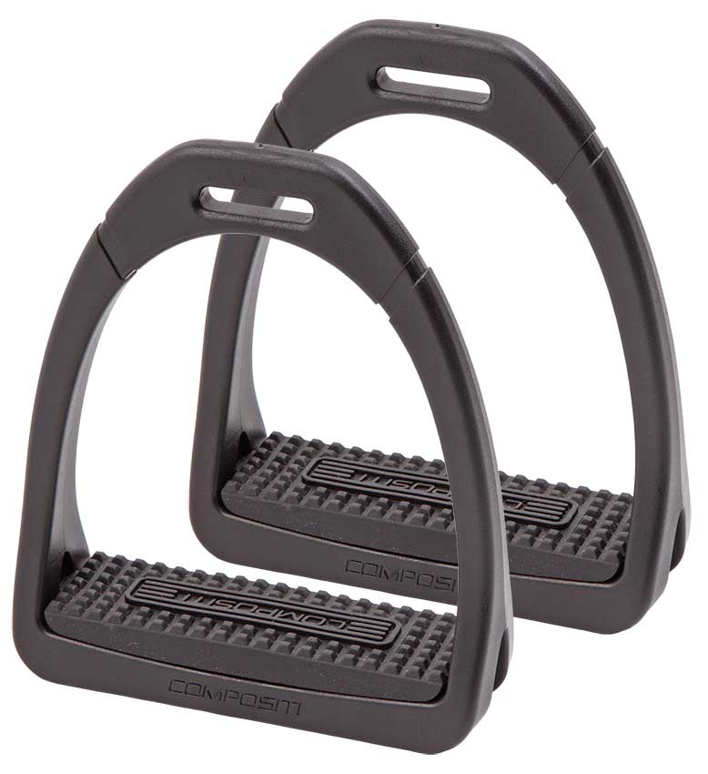 Compositi Premium Stirrup Black Large