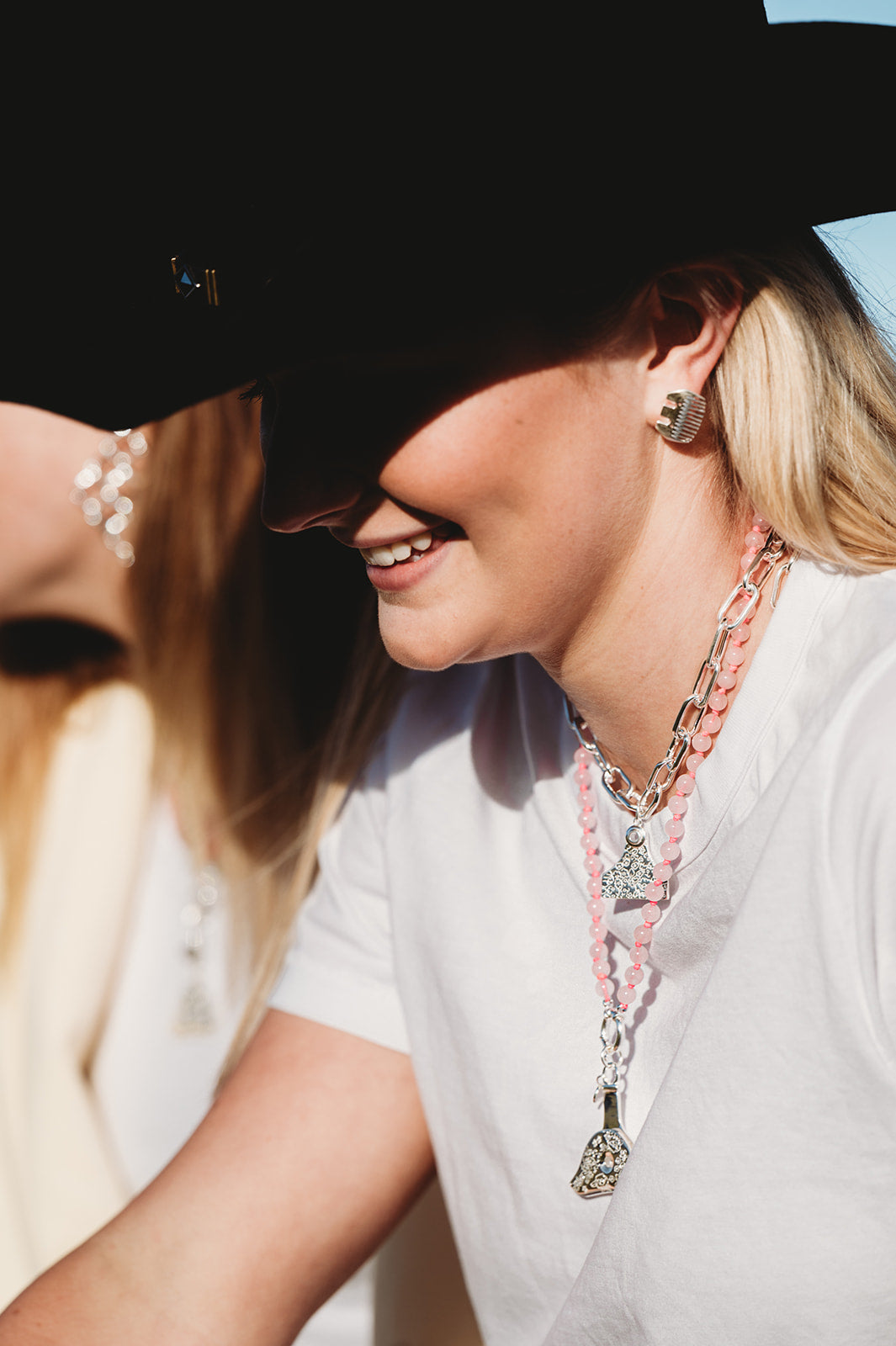 Whistle & Pop Heritage Chunky Open Link Necklace