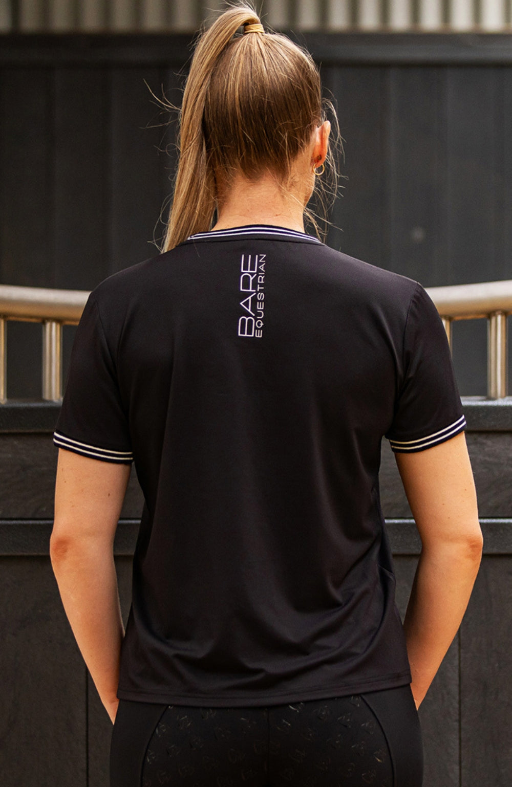 BARE Equestrian Active Mesh Tee