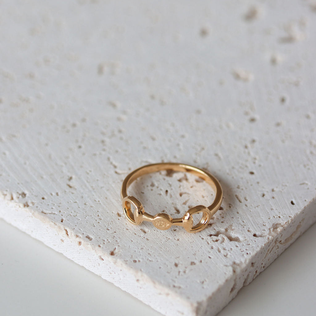 Whistle & Pop Heritage Bit of Elegance Ring